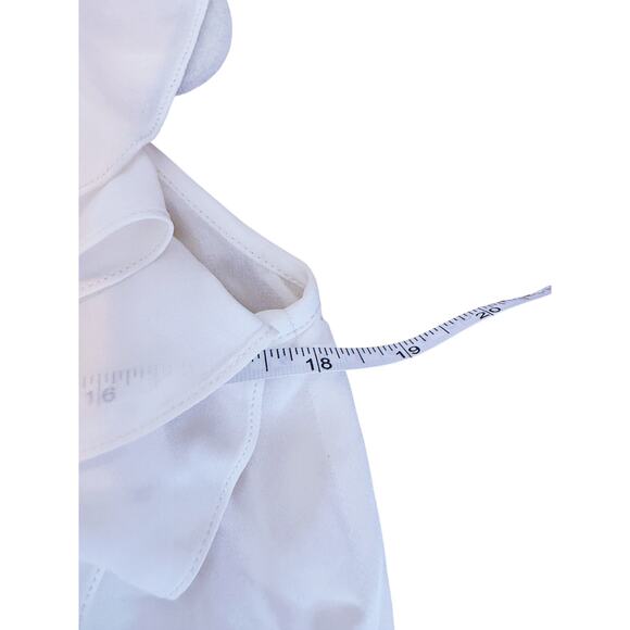 LoveShackFancy Coquette Ruffle Tiered Maxi Dress Small Ivory Romantic Bridal - Picture 10 of 10